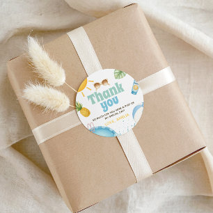 Splish Splash Summer Favour Gift Tags