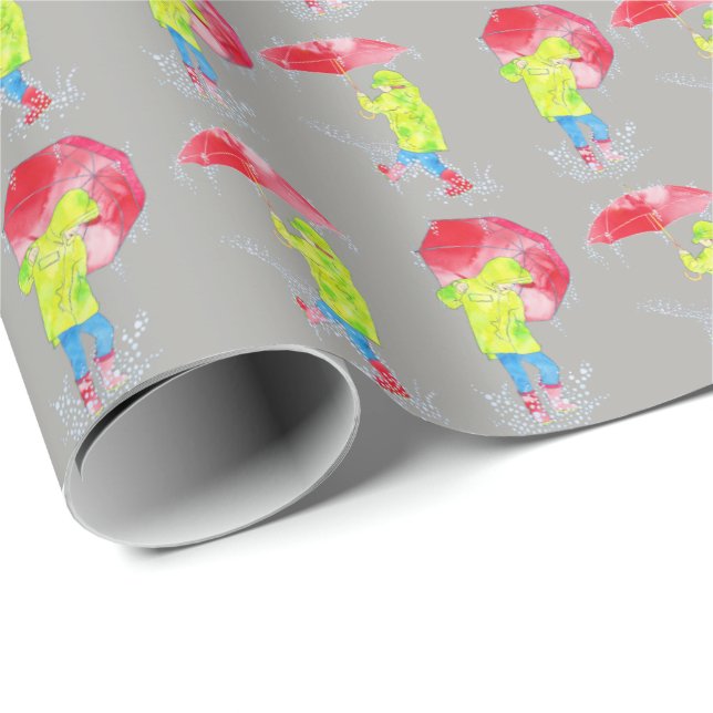 Splish Splash Wrapping Paper (Roll Corner)