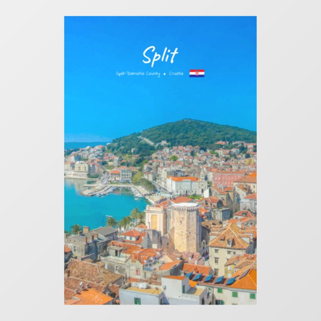 Split, Croatia - Coastal City (Sheet)