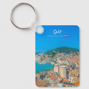 Split, Croatia - Coastal City Classic Key Ring