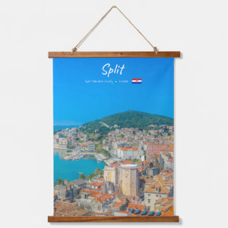 Split, Croatia - Coastal City Hanging Tapestry