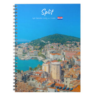 Split, Croatia - Coastal City Notebook