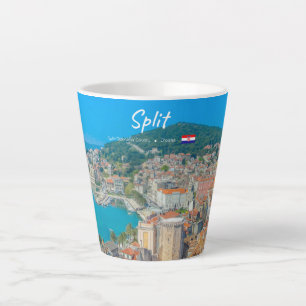 Split, Croatia - Coastal City Small Latte Mug
