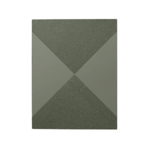 Split Diamond Moss Green Notepad – Customisable