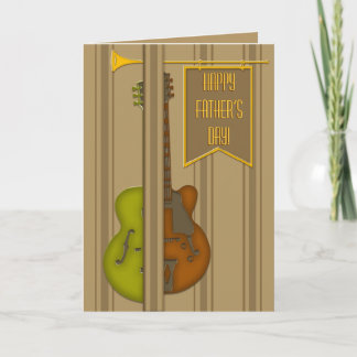 Split Guitar (Father’s Day Card) Card