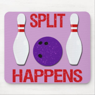SPLIT HAPPENS MOUSE PAD