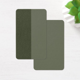 Split Moss Texture Business Card – Customisable
