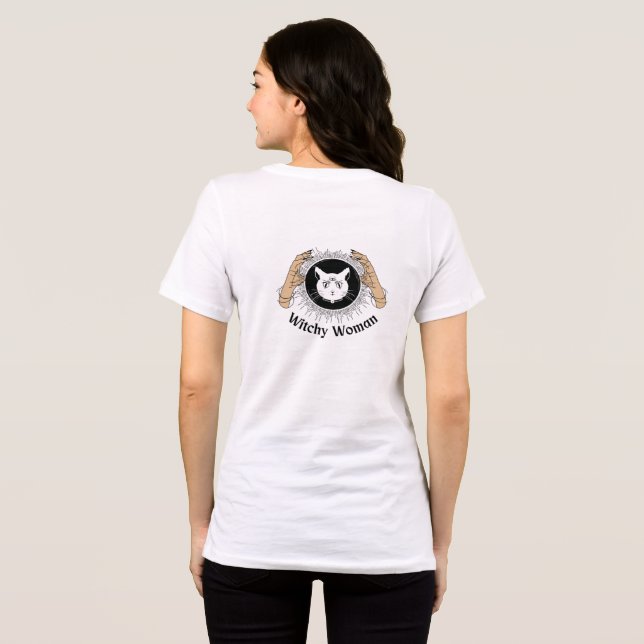 Split Personalities "Witchy Woman" Tri-Blend Shirt (Back Full)