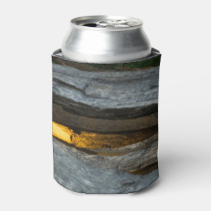 Split Rail Abstract Can Cooler