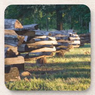 Split Rail Fence Coaster