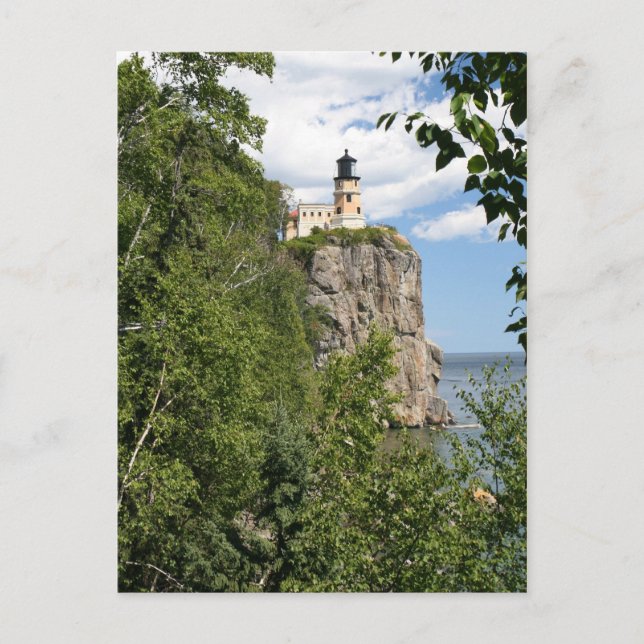 Split Rock Light House Postcard (Front)