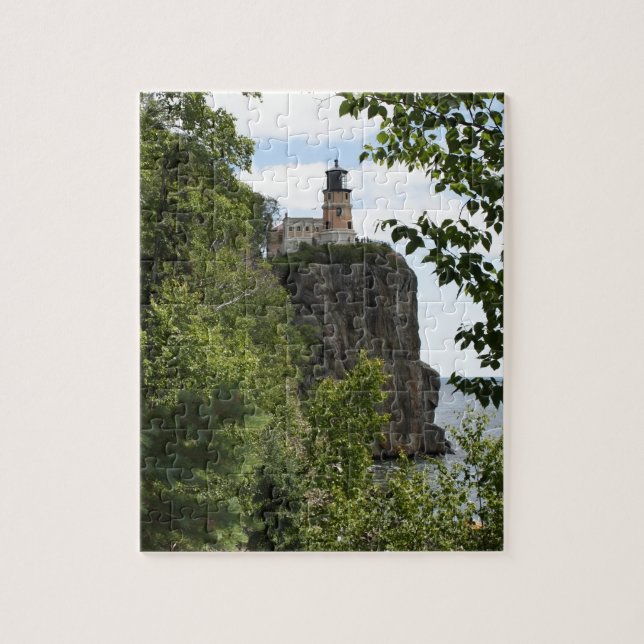 Split Rock Lighthouse 2 Jigsaw Puzzle (Vertical)