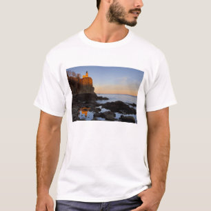 Split Rock Lighthouse at sunset near Two T-Shirt