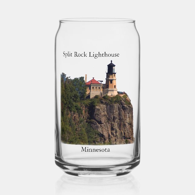 Split Rock Lighthouse can glass (Front)