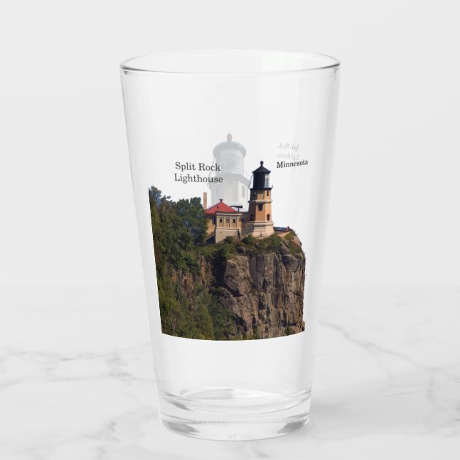 Split Rock Lighthouse glass (Back)