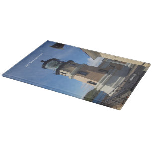 Split Rock Lighthouse glass cutting board