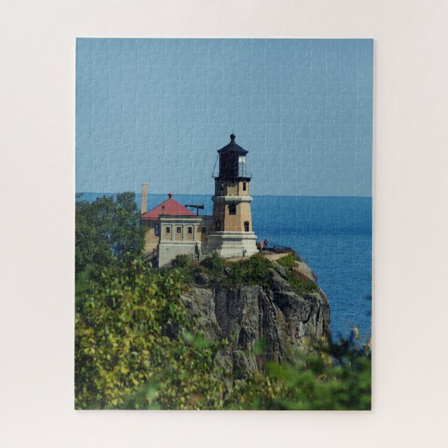 Split Rock Lighthouse Jigsaw Puzzle (Vertical)