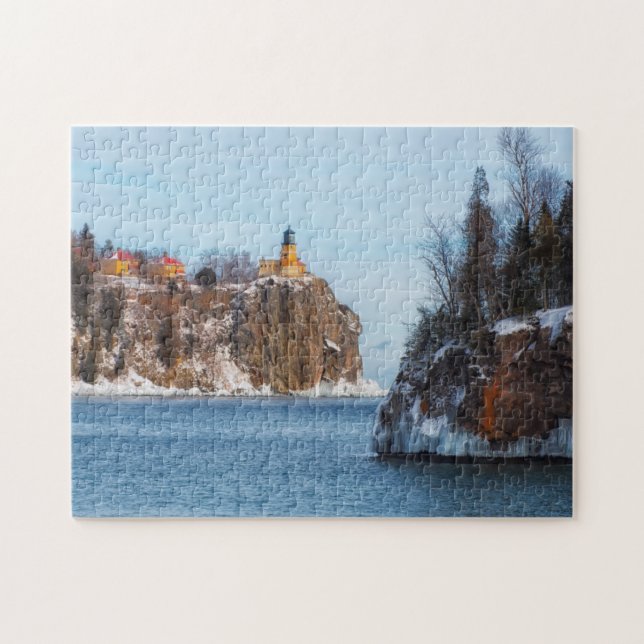 Split Rock Lighthouse Minnesota Jigsaw Puzzle (Horizontal)