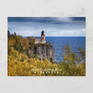 Split Rock Lighthouse Minnesota Postcard