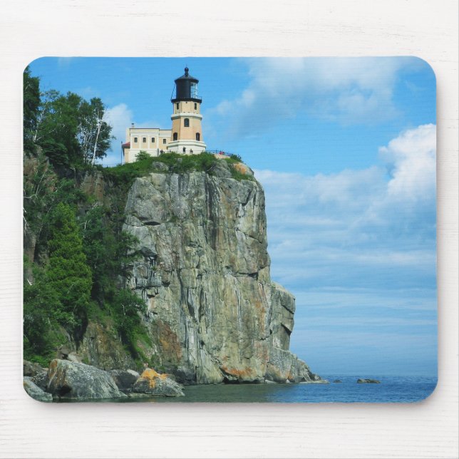 Split Rock Lighthouse Mouse Pad (Front)