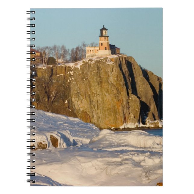 Split Rock Lighthouse State Park on Lake Spiral Notebook (Front)