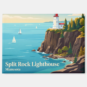 Split Rock Lighthouse State Park USA Magnet