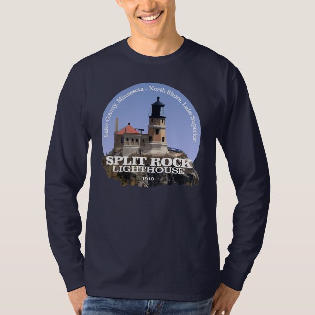 Split Rock Lighthouse T-Shirt (Front)