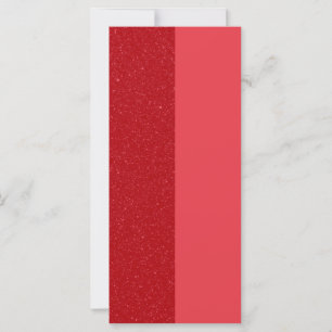 Split Tomato Red 4×9 Flat Card – Customisable