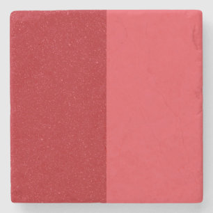 Split Tomato Red Stone Coaster – Customisable