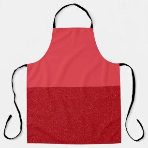 Split-Tone Tomato Red Pro Apron – Customisable