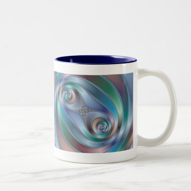 Split Tunnel - Fractal Mug (Right)