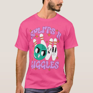 Splits 'N Giggles Funny Bowling Team Bowler Sports T-Shirt