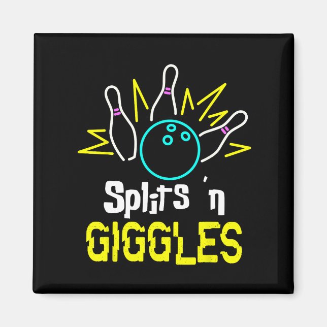 Splits n Giggles  Magnet (Front)