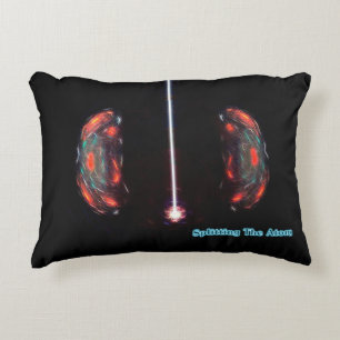 Splitting The Atom Decorative Cushion