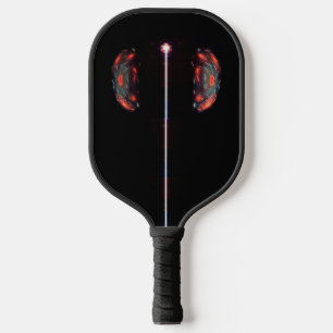 Splitting The Atom Decorative Pillow Pickleball Paddle