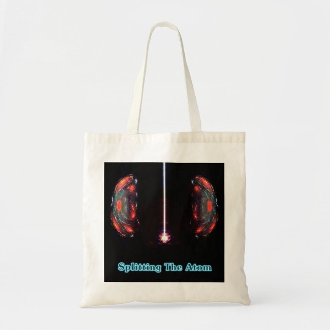 Splitting The Atom Tote Bag (Front)