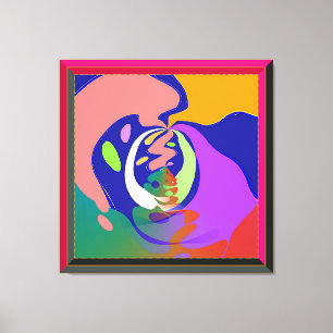 Splotch! Contemporary  Canvas Print