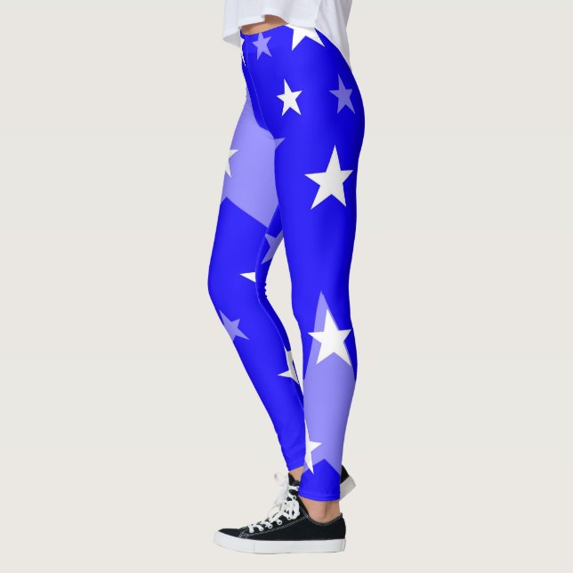 SPNP_Blue Star Leggings (Left)