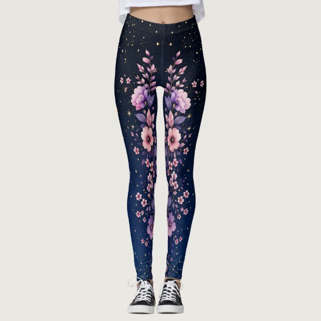 SPNP_Floral_Leggings Leggings (Front)
