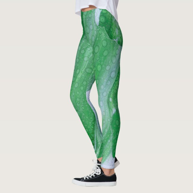 SPNP GREEN Leggings (Left)