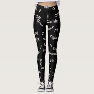 SPNP_Leggings alphabet Leggings
