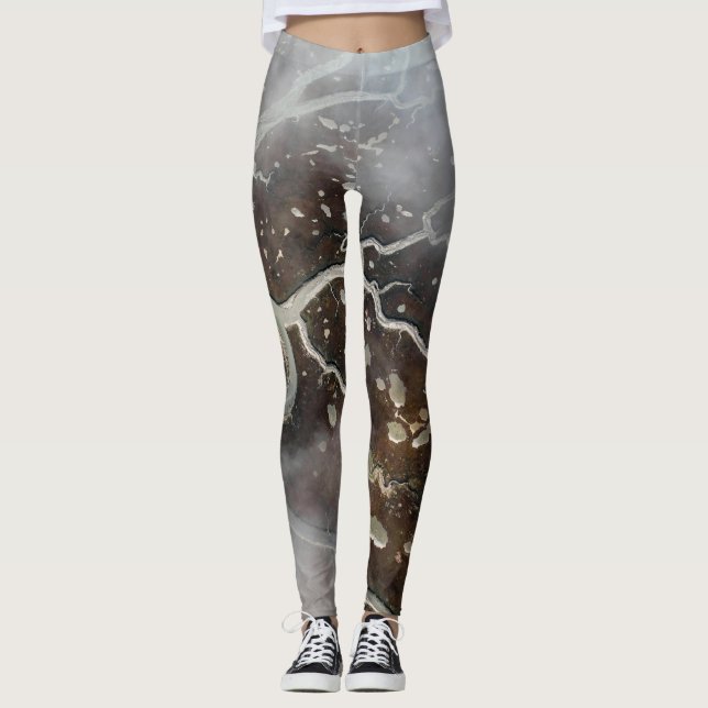 SPNP_Print Leggings for Workout & casual wear (Front)