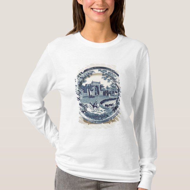 Spode blue and white plate, c.1815 T-Shirt (Front)