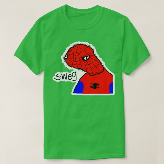 Spoderman Sweg T-Shirt (Design Front)