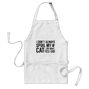 Spoil My Cat Standard Apron