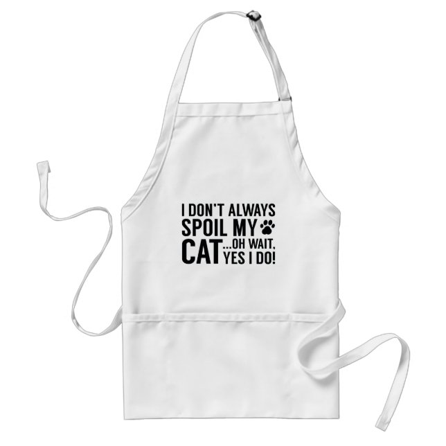 Spoil My Cat Standard Apron (Front)