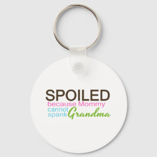 Spoiled By Grandma Key Ring