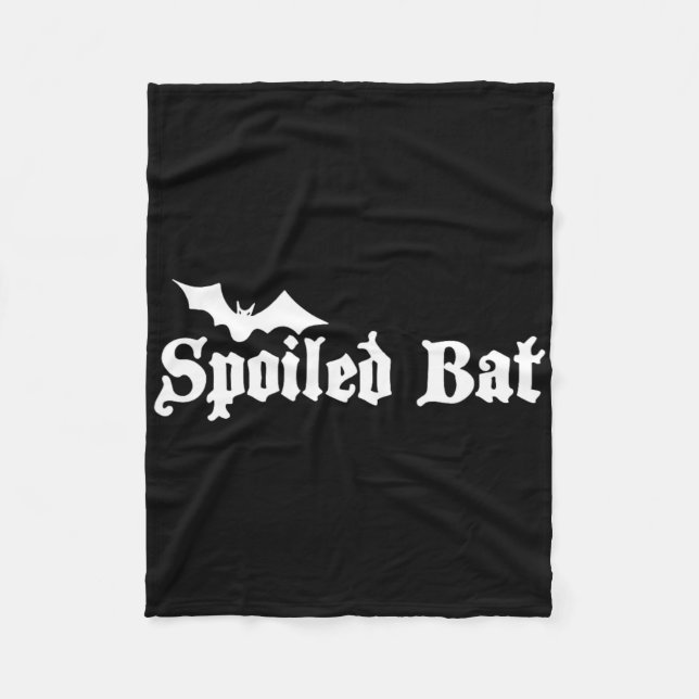 Spoiled Byt  Fleece Blanket (Front)