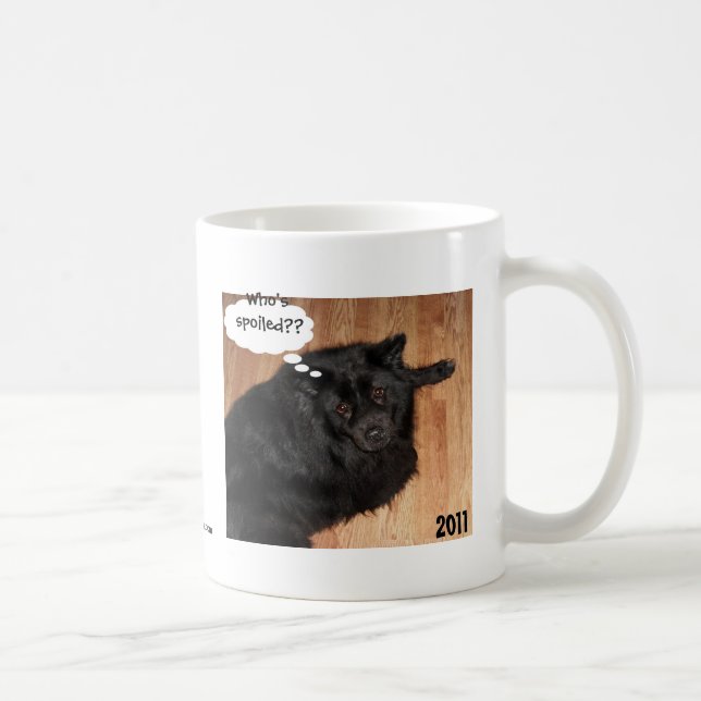 Spoiled Dog Custom Mug (Right)