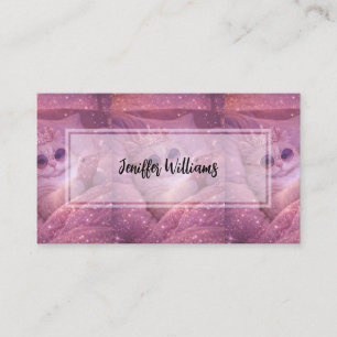 Spoiled Princess Cat Texting in Bed                Business Card